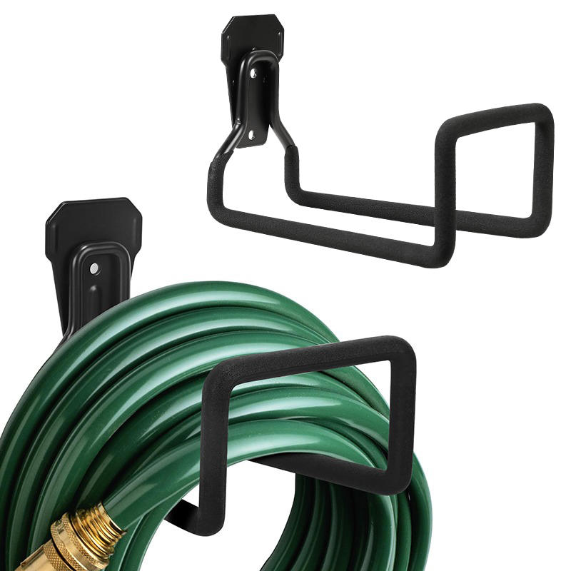 1 шт. настенный держатель для шланга для полива, железная стойка, держатель для хранения шланга для полива, рама для намотки труб, садовые принадлежности