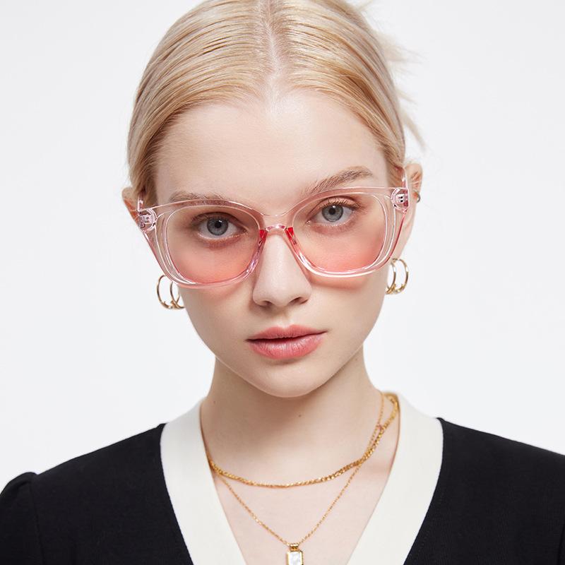 1 шт. Новые модные солнцезащитные очки конфетного цвета в европейском и американском стиле, трендовые солнцезащитные очки для уличной фотографии