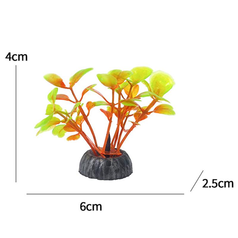 Защита окружающей среды Декорация для аквариума Имитация водных растений Искусственные растения Аквариум Ландшафтное украшение Аксессуары