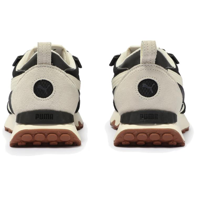 Puma Rider FV Ретро Универсальные Низкие Повседневные Кроссовки Унисекс Черный Белый Серый 387672-45