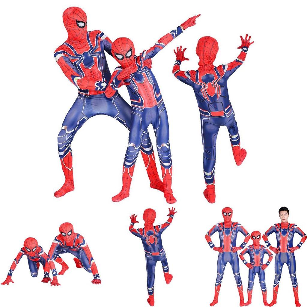 Изысканный костюм Железного Человека-паука для косплея, с идеальными швами для Хэллоуина