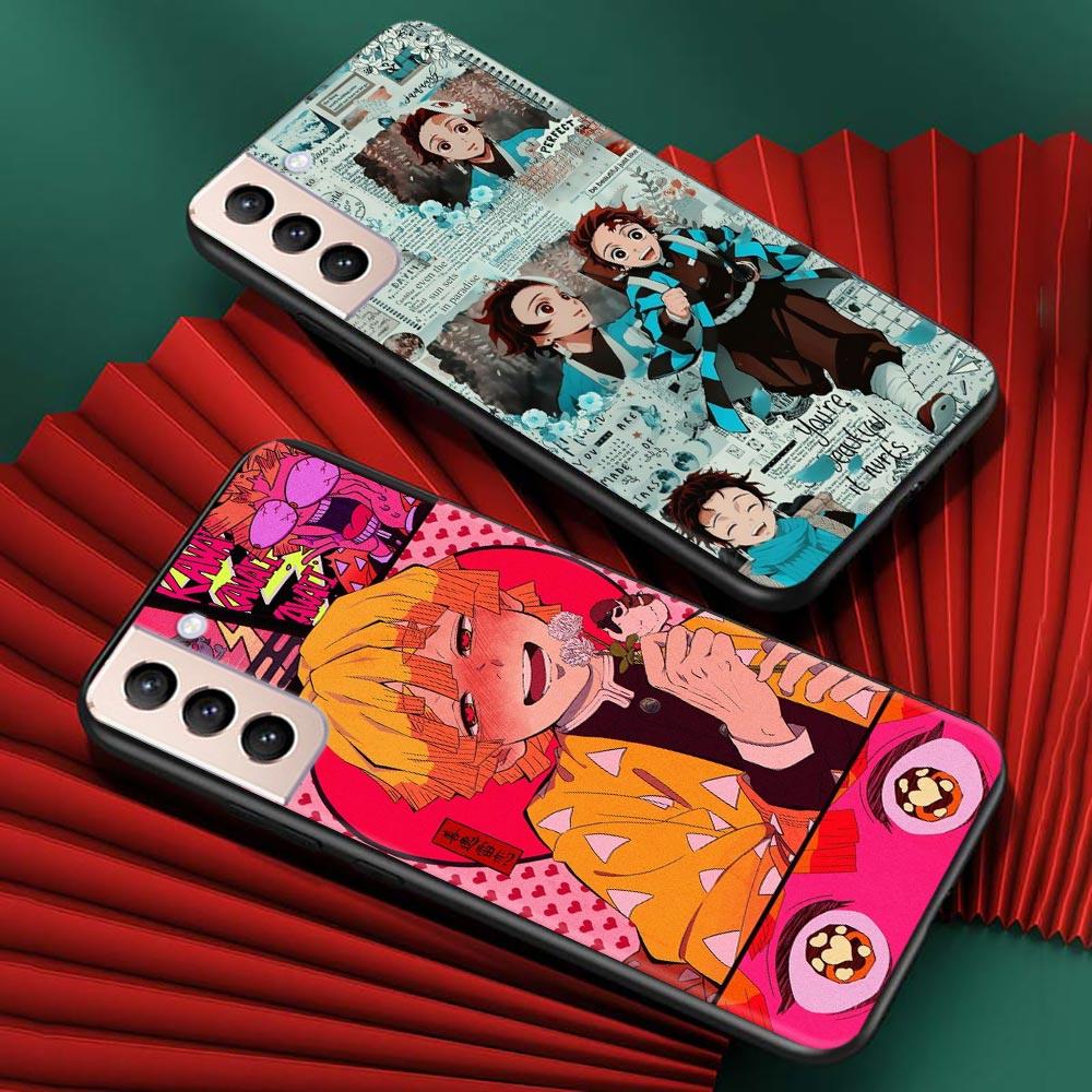 Чехол для Samsung Galaxy S21 S20 S10 S9 S8 Plus Ultra 5g S10lite S10e S7edge S20 S21 Fe, чехол Demon Slayer Kimetsu, аниме