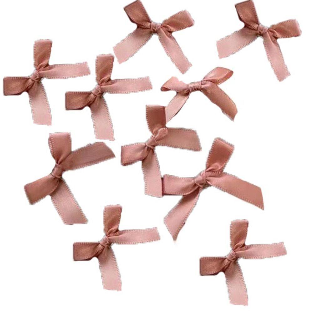 10 шт. Мини-зажимы для парика куклы, мини-заколки для волос с бантиком, заколки для волос хлопковой куклы, головной убор