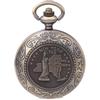 J35A Vintage Portable Zinc Alloy Flip open Pocket Watch Compass for Outdoor Navigation Tools
