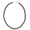 Post Sun Bon Onyx Hook Necklace