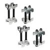 Shkalacar 4 Adjustable Spring Spacers, Coil Spring Spacer Coil Spring Booster Aluminum Alloy Coil