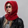 Windproof Balaclava Hat Warm Ear Protection Hat Casual Earflap Hat  Women Girls