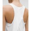 Lululemon Essential Tank Top  Pleated White