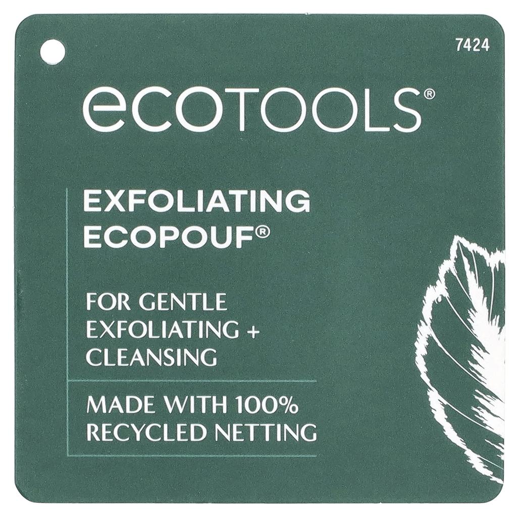 ecotools Exfoliating EcoPouff Sponge, 1 Sponge