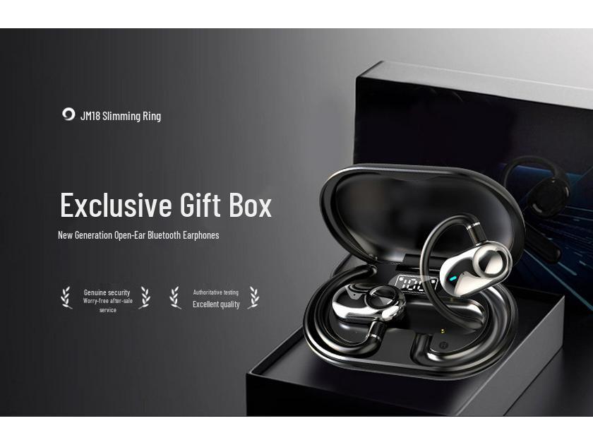 Douyin JM18 Поворотные Спортивные Bluetooth-наушники с заушинами Открытого типа