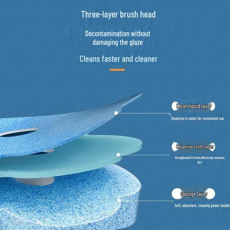 HANDUNYOU Disposable Toilet Brush Set