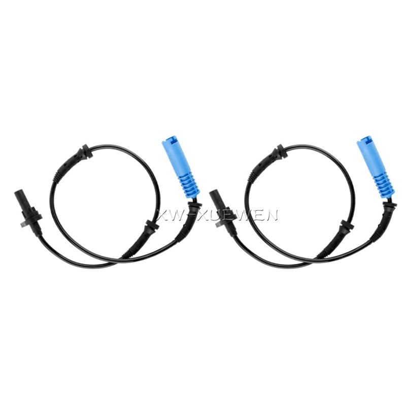 2x Front Right and Left ABS Wheel Speed Sensor 34526771702 For BMW E60 E64 E63 545i 550i 645Ci 630i 650i N62B44A N62B48B N62B44