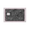 1PC/4PC Self-Adhesive Dubai-Inspired Transit Cards Skin Stylish Protection Crystal Frosted Starlight Powder Card Cover Luxurious