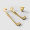 New Bright Gold Cabinet Handles Zinc Alloy Copper Door Knob Drawer Knobs Shoe Cabinet