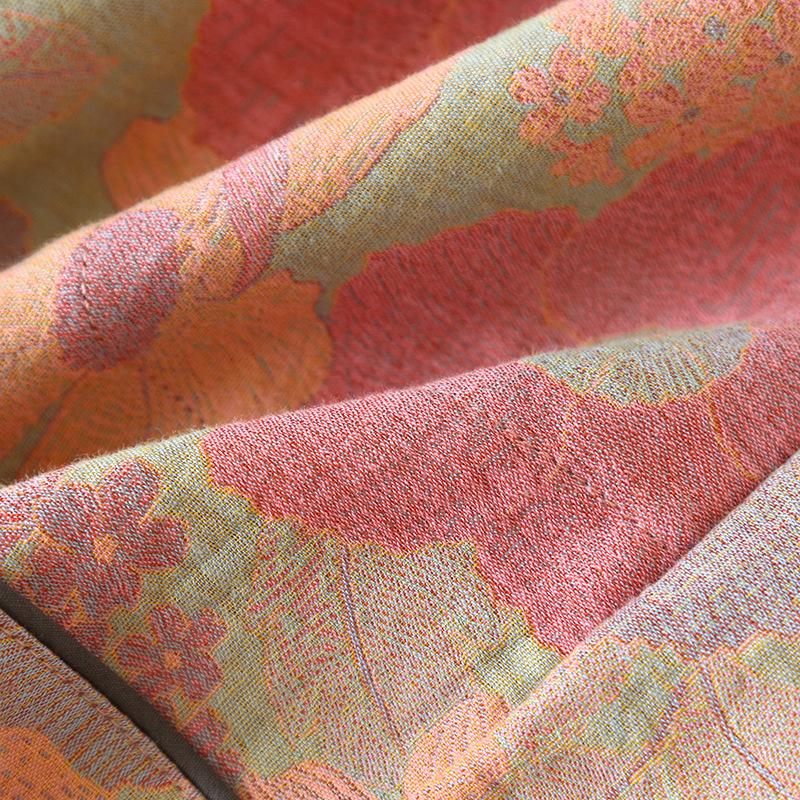 Летние женские шорты 100% хлопок винтажная пряжа ткачество напечатанная пижама тонкие свободные карманы шорты домашние брюки