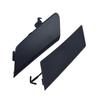 2Pcs Front Bumper Tow Hook Cover Cap Black For Toyota Corolla LE XLE  -