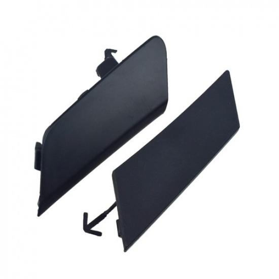 2Pcs Front Bumper Tow Hook Cover Cap Black For Toyota Corolla LE XLE  -