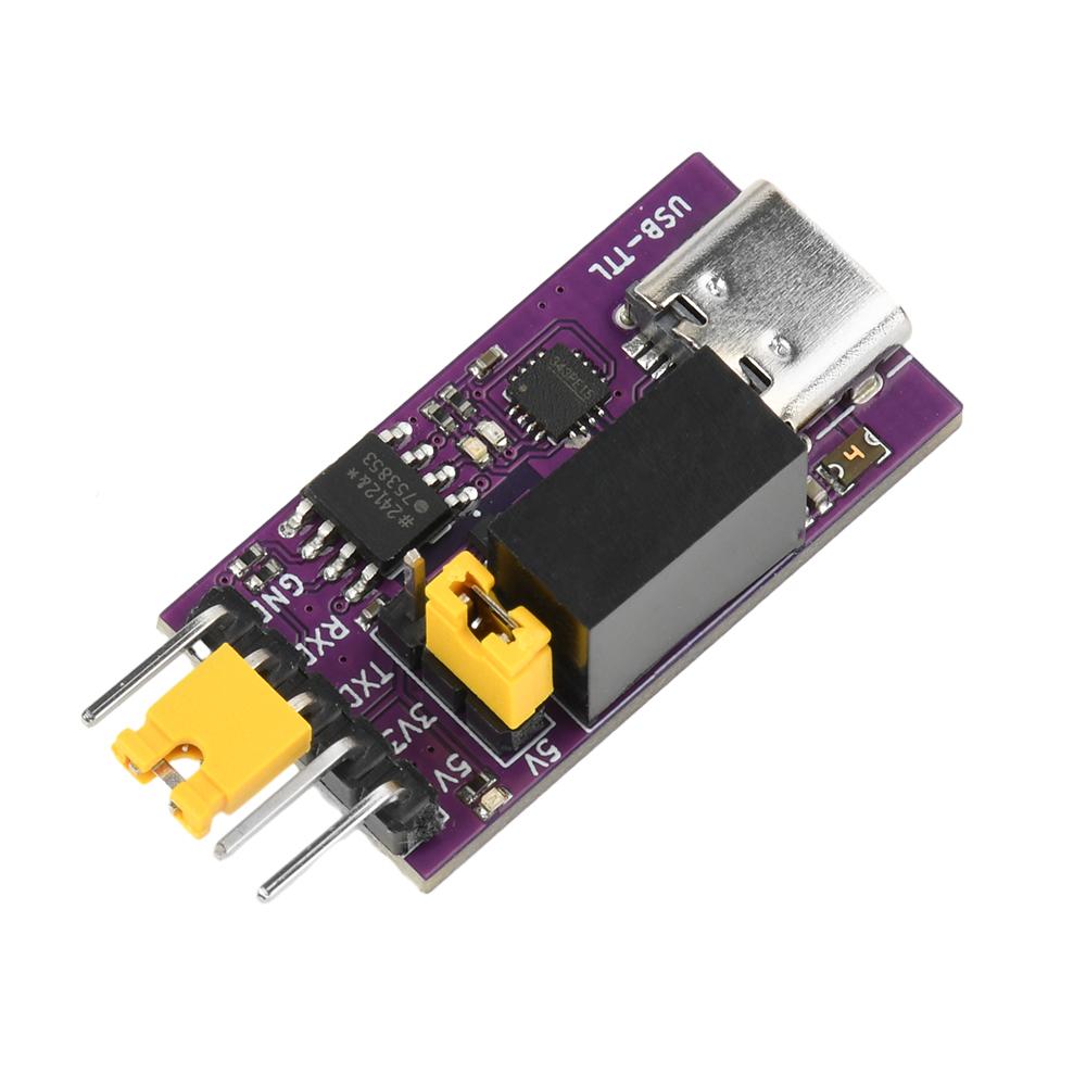 CH343 Изолированный USB в TTL DC 3,3 В/5 В Последовательный порт Изолированная связь 6 Мбит/с UART Загрузчик Модуль Интерфейс Type C