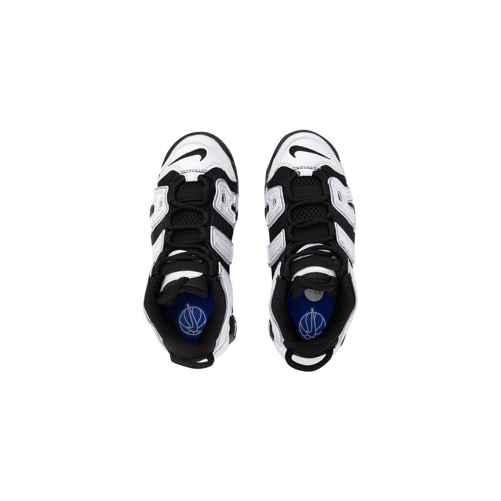 Nike Детские кроссовки Air More Uptempo PS Black Cobalt Bliss Белые разноцветные DQ6201-001
