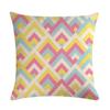 Office Living Room Home Pillowcase Simple Geometric Print Pillowcase Car Ornaments