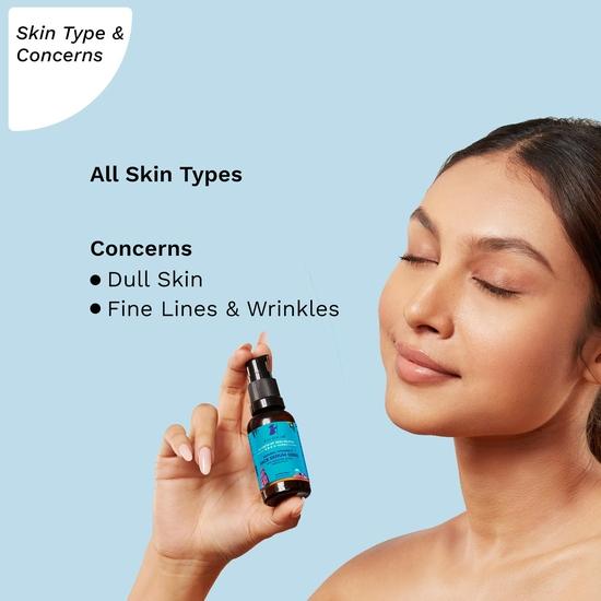 Pilgrim Korean 20% Vitamin C Face Serum with Hyaluronic Acid & Kakadu Plum for glowing/Dry/Oily Skin & Combination Skin & Cruelty-free |30ml