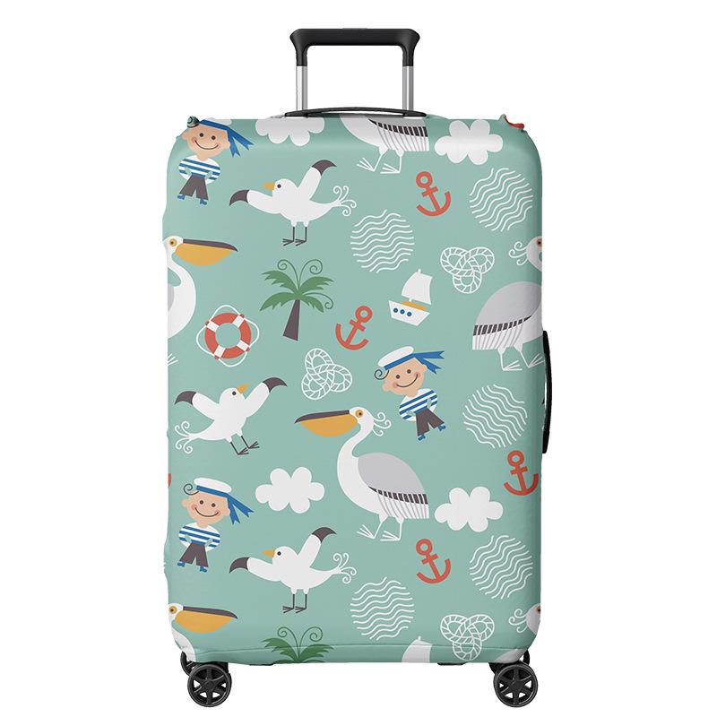 Индивидуальный усиленный кожаный чехол-сумка на колесиках от пыли