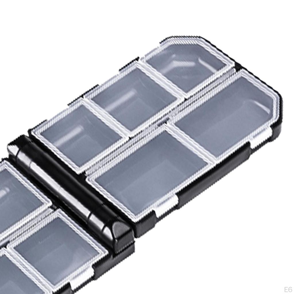 Ящик для рыболовного снаряжения, с отделениями, контейнер, ящик для хранения