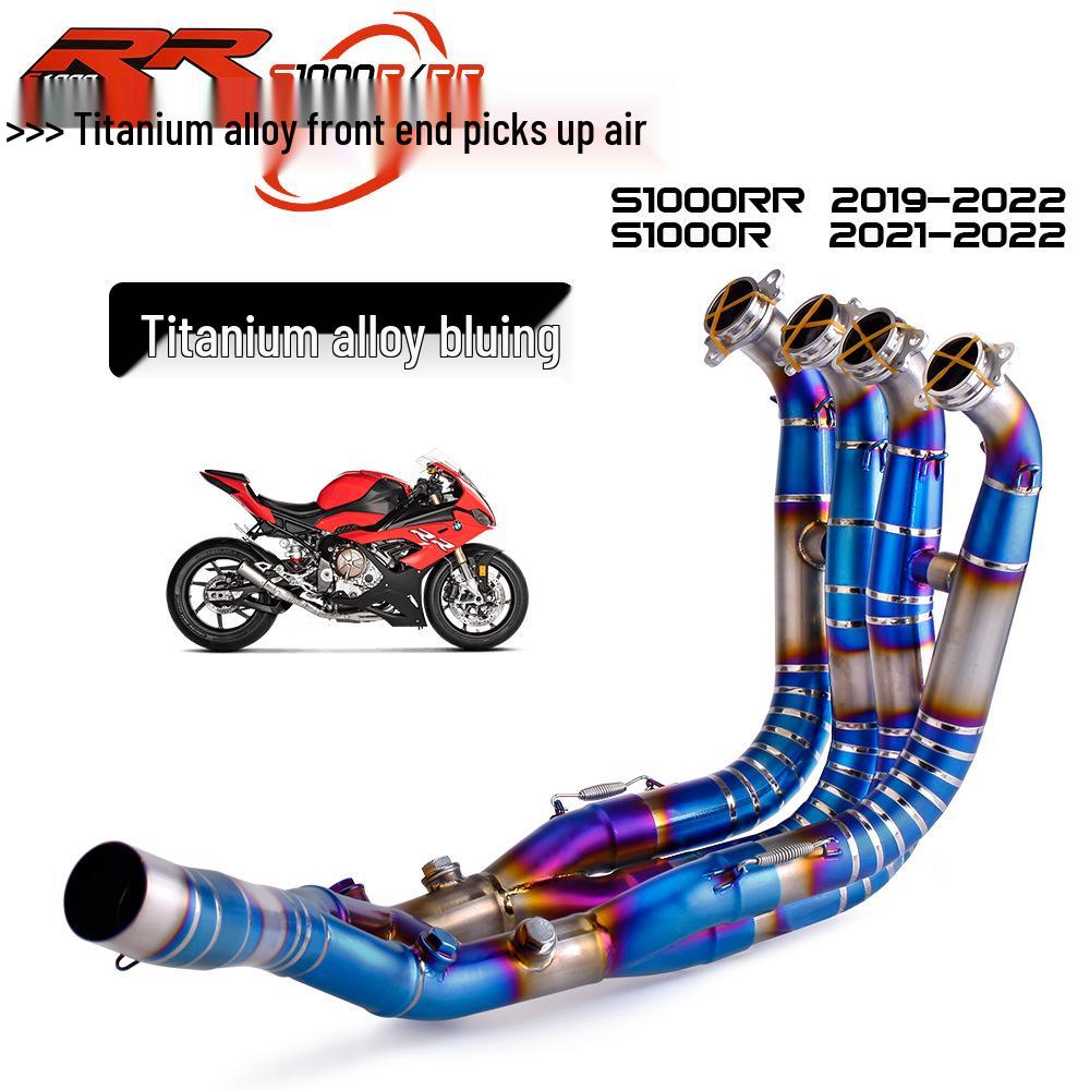 Выхлопная труба из нержавеющей стали и титана для мотоцикла S1000RR (2019-2023)