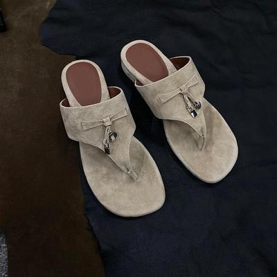 Версия из овчины~ ретро универсальные хаки матовые кожаные шлепанцы женская мода верхняя одежда металлическая застежка сандалии с перемычкой для пальца