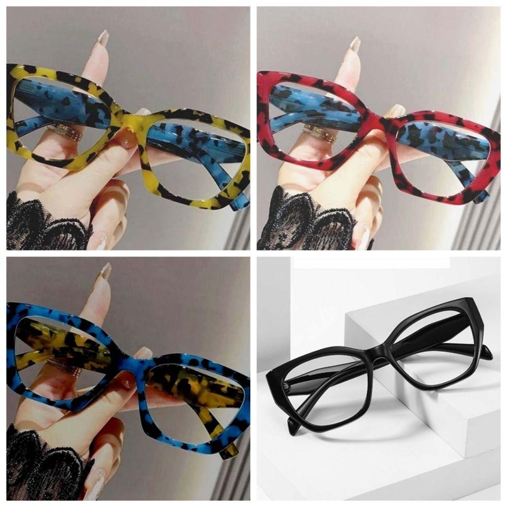 Hip-hop Color Frame Reading Glasses Elastic Unisex Presbyopic Glasses Watch Movie