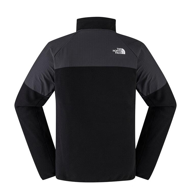The North Face Мужское пальто с ощущением ледникового бархата Цвет Черный Угольно-серый NF0A8FHY-KT0