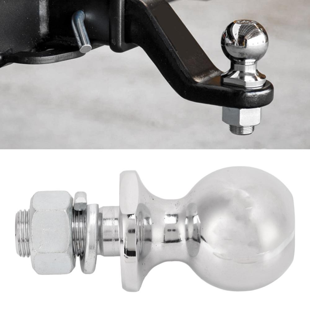 1-7/8in Diameter Trailer Hitch Ball Hex Nut Design Tow Ball Coupling Trailer Ball Joint For UTV