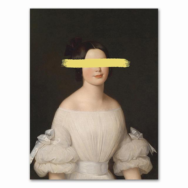 Всемирно известная картина, настенное искусство, фэнтези, холст, постеры и принты, фигурка, креативная настенная картина для украшения гостиной, без рамки