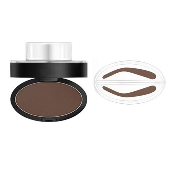 1/2 шт 6 г пудра для бровей водостойкая натуральная стойкая не размазывается ленивая женская форма бровей для девочек