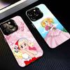 M-Manga C-candys candy-cc Чехол для телефона для iPhone 17,16,15,14,13,12,11 Plus,Pro Max,XS,Цветной Серебристый Внутренний Чехол