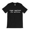 Футболка Rage Against The Machine - Футболка с текстом, Футболка из плотного хлопка, Размеры S-5XL, Унисекс футболка