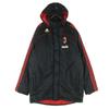Adidas AC Milan Длинный тренерский плащ L черный Мужской Б/У
