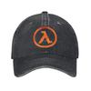 Модная ГИК Half Life Rust Логотип Бейсболка Унисекс Потертая Хлопковая Кепка-Snapback Активный Отдых Регулируемые Кепки Кепка