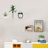 2/3pcs Clear Acrylic Shelves for Wall Storage, Floating Wall Mounted Shelves, Bookshelves, Display Shelves, Wall Decoration