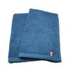 Imabari Towel N Color Face Towel Navy Set of 2 Brand Thin Plain Everyday Use Simple Made In Japan Domestic