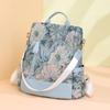 Casual Backpack Women's Fashion Print Large Capacity Anti-theft Backpack