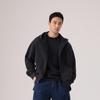 Levi's Мужская толстовка с капюшоном и полной молнией, свободного кроя, черная 006P6-0001