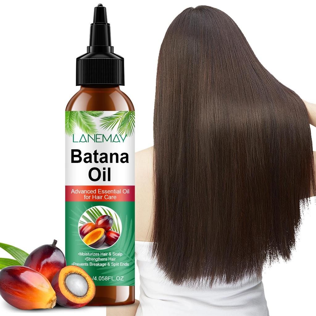 Масло Батана для волос - Увлажняет и укрепляет волосы и кожу головы, Предотвращает ломкость и секущиеся кончики, 120 мл