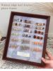 High-End Duplex Wood Grain Nail Art Display Board