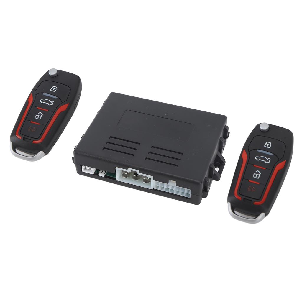 Автомобильная охранная сигнализация DC12V Защита от кражи Запуск одной кнопкой Система бесключевого доступа Комплект Универсальный для автомобилей