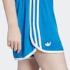 adidas Полосатый принт прямые шорты женские шорты синие IB5798