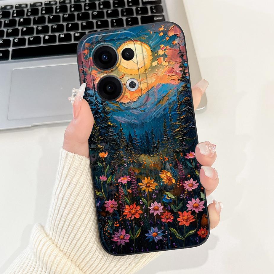 Чехол для Oppo Reno 13 Pro 5G CPH2697, роскошный модный чехол с рисунком 'Конфеты', мягкий ТПУ чехол для телефона, корпус для Oppo Reno 13 Reno13 Pro 5G