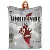 L-Linkin Rock Park Флисовый плед Одеяло для дивана Уличный Легкий Плюшевый Тонкое одеяло
