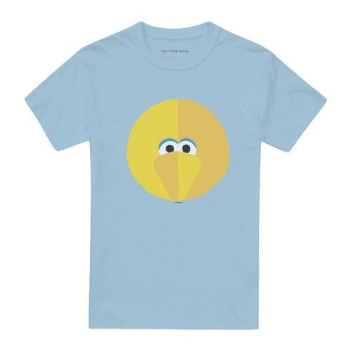 Sesame Street Unisex Adult Big Bird Beak T-Shirt