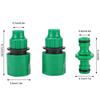 3Pcs 3/8 Hose Quick Connector Adapter for Home Garden Hose Repairing Tool